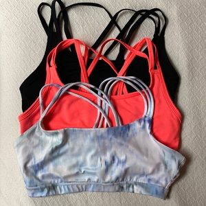 🧡💙🖤🤍3 GAP FIT SPORTS BRAS🧡💙🖤🤍